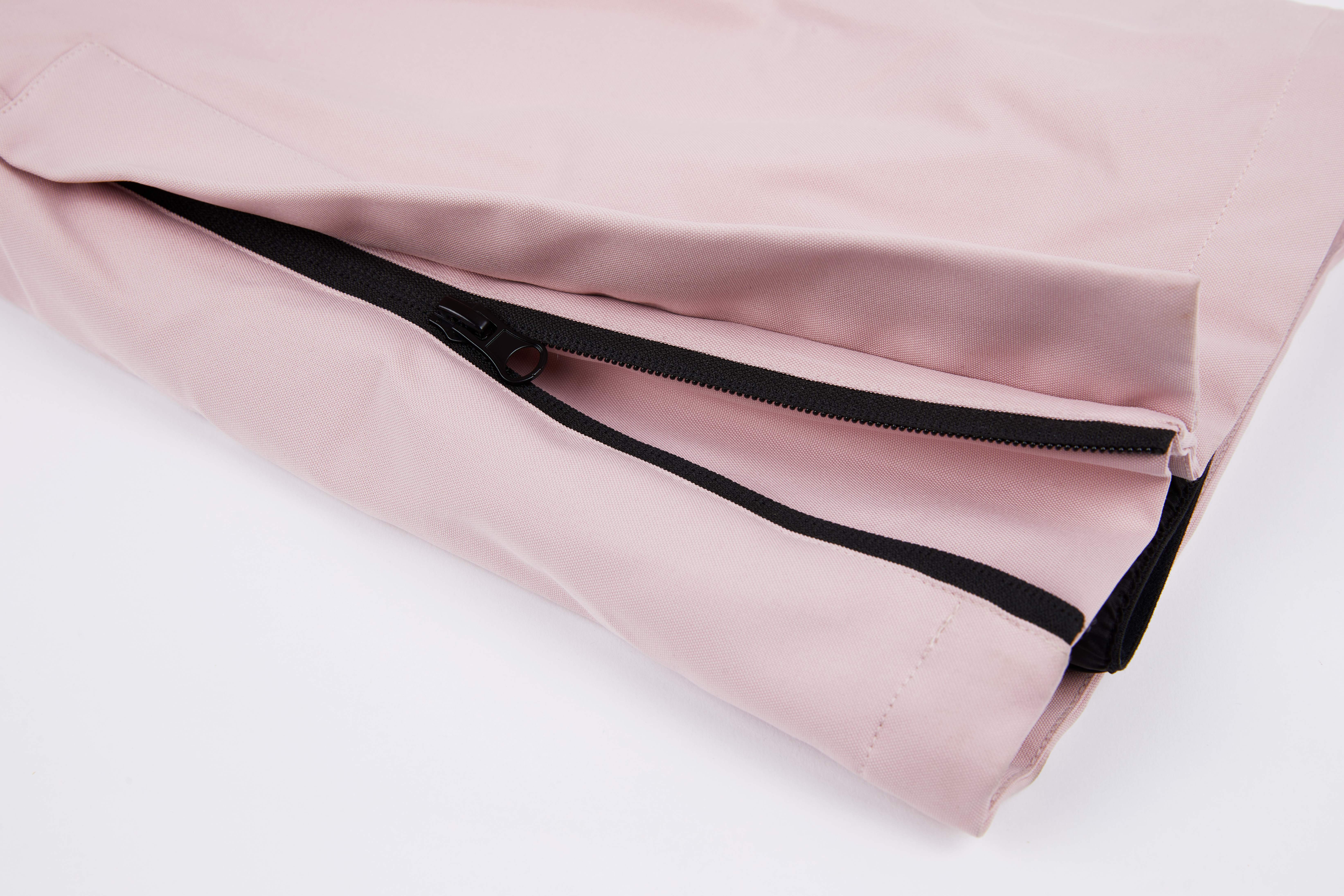 opening foot zipper