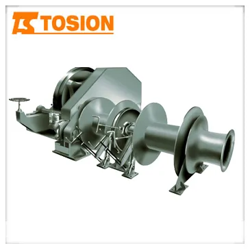 Mooring winch hydraulic trailer winch