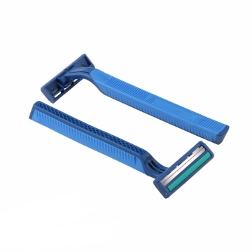 D230L HAWARD Twin Blade Disposable Razor with Rubber Handle - Affordable New Design