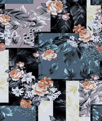 Modern style home furnishing carpets romance time