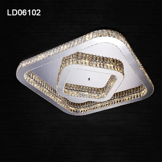 k9 Crystal Led ceiling lamp for restaurant