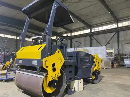 Double drum road roller 3tons xcmg vibratory roller