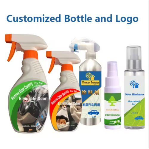 Жительную жидкость с дезодоризацией домашних животных в удобной бутылке с брызги