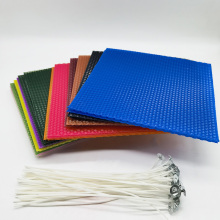 Лісціны свечкі пчалінага воскура Diy Rolling Candle для Hanukkah