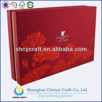 customed high quality large gift boxes