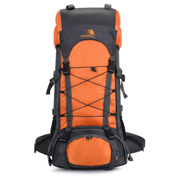 Hot Jual 60L Adventure Outdoor Mountain Backpack untuk Trekking