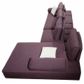 안락 의자 Headrest Fabric Corner 단면 소파 세트