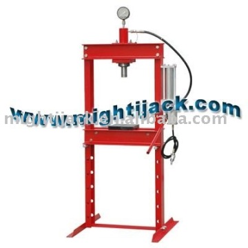 20 Ton Air/Manual Hydraulic Shop Press with Gauge