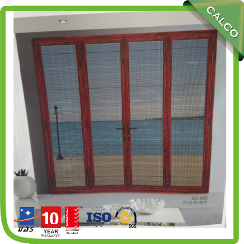 Aluminum Window with Security Mesh