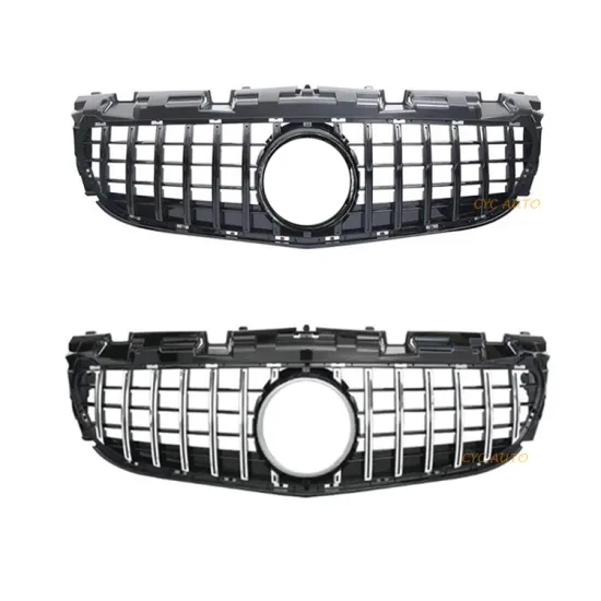 Radiator GT Style Front Bumper Grille for Mercedes-Benz SLC/SLK R172 2016-2020