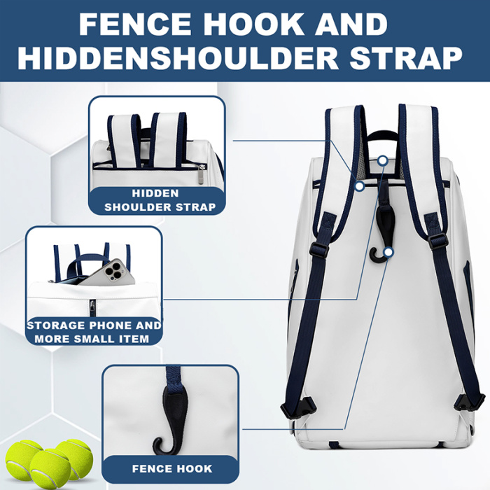 Sporty Pickleball Backpack Perfect for Tournaments