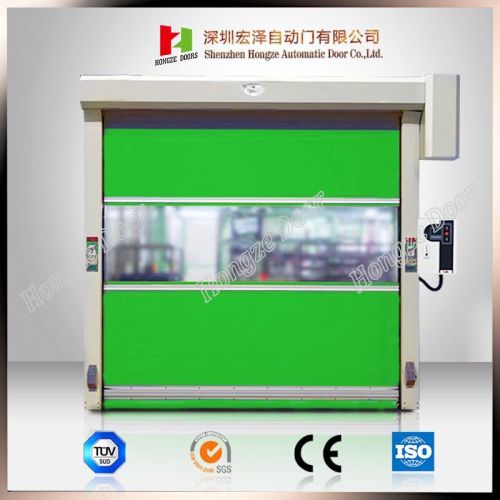 Automatysk Yndiaaske PVC Fabric Rapid Shutter Door