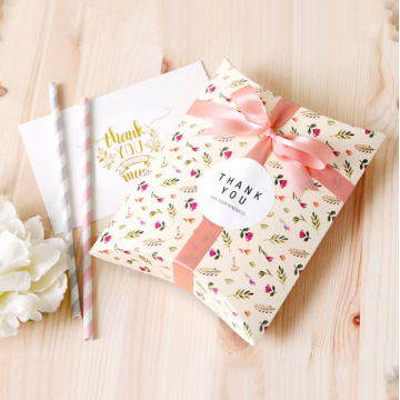 Cute Cookies packaging gift pillow box