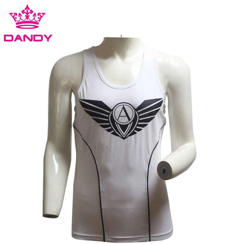 စိတ်ကြိုက်ချည် Mens လေ့ကျင့်ရေး Tank ထိပ်တန်း