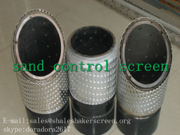 sand control screen for oil well(bridge slotted screen)(API certification)