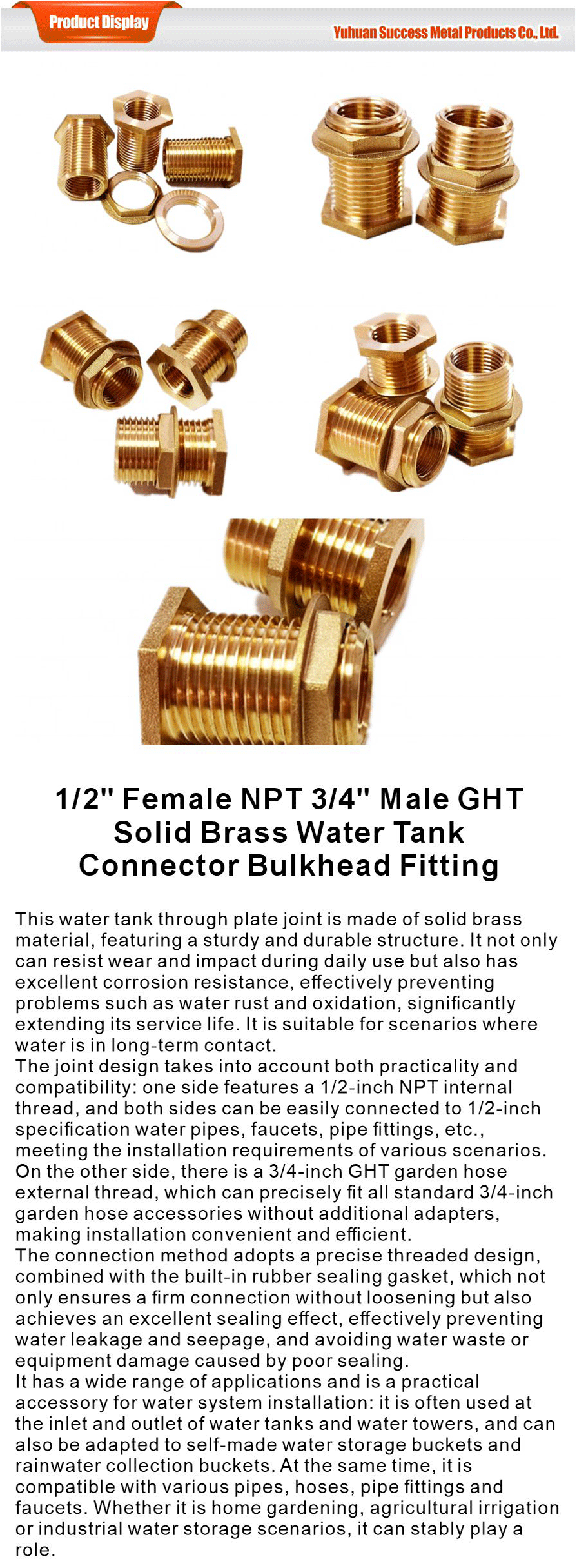 Brass fittings-xiangqing1-SKSS001