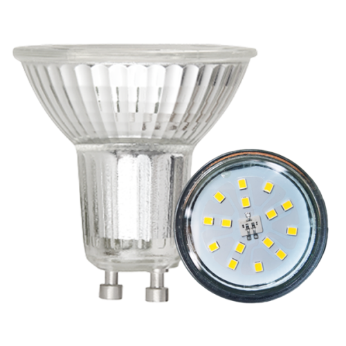 LED Dimmable Gu10 7W Spotlights 38 ° Cam SMD