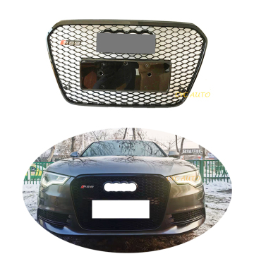 C7 RS6 Honeycomb Bumper Pumper Grille لـ Audi A6/S6 4G 2013-2015