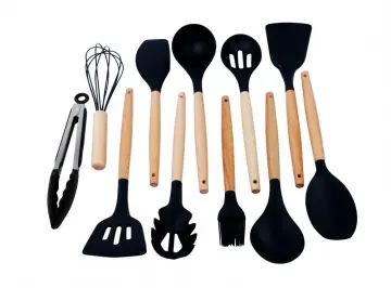 12pcs Silicone Kitchen Utensil Sets for Cooking