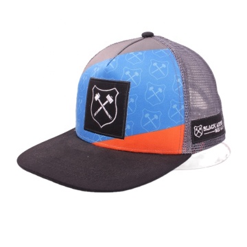 Cappello per camionista da golf intrecciato personalizzato con ricamo e retro
