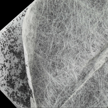 Mídia de tecido não -tecido de carbono ativado