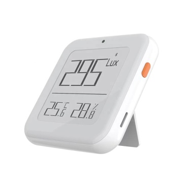 2024 Smart Home Temperatura i wilgotność czujnik: WiFi Zigbee Protokół z OLED wyświetlacz i zaawansowane funkcje sterowania światłem