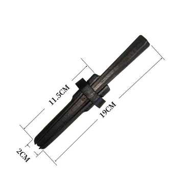 Manual Stone Splitter Wedge and Feathers for Hammer Splitting Tools with 20mm Diameter