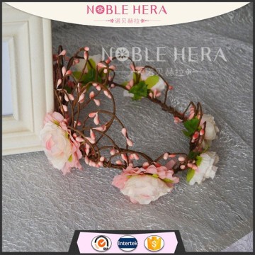 2015 new arrival extract of crown of thorns daisy flower crown headband ring crown shape