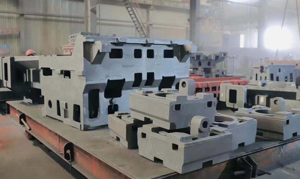 Customized gray iron EPC gantry milling column