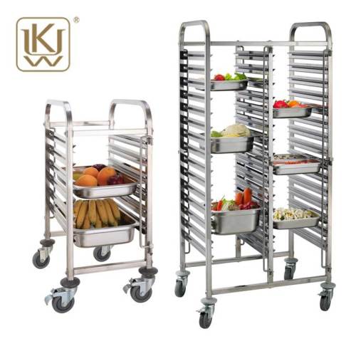 Knocked-down Kitchen Carts With Wheels And Bread Trolleys