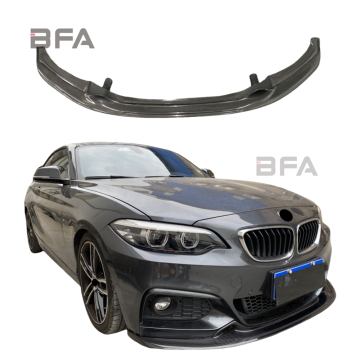 BMW F22 2 Series Carbon Fiber Front Lip Spoiler Kit