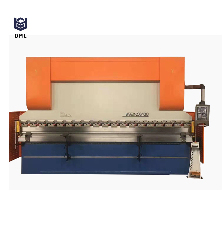 WC67Y-160T/3200 hydraulic press brake metal bending machine