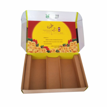 CMYK 4C Printed Folding Paper Mailing Corrugated Box