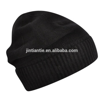 Mens Beanie Knitted Caps Rib Hats ,Wool Pompons Curling Ear Protect Winter Cool Casual Cap
