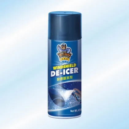 car windshield de-icer/ ice remover spray