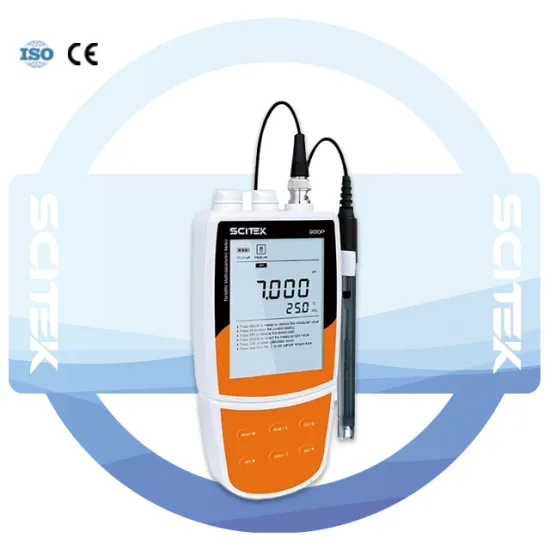 SCITEK Multiparameter Water Quality Meter: Comprehensive 1-5 Point Calibration for pH, ORP, Ions, Conductivity, and TDS