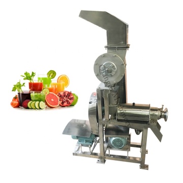 Spinach Ginger Apple Orange Carrots Cold Press Juice Making Machine - Industrial Spiral Type