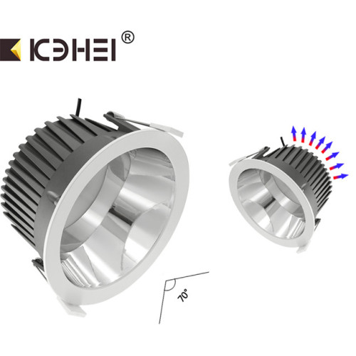 cut-out 210mm UGR<22 down light