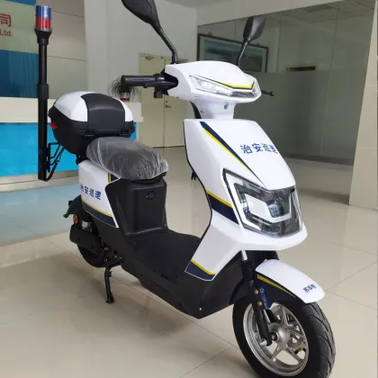 Police patrol electric bicycles