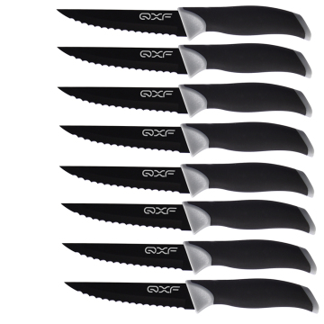 QXF Professional Steak Cutting 8 Piece Knife Set