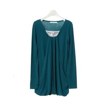 New Green Colour Women\'s Blouse Without Bra