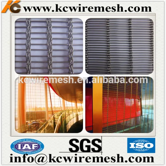 Hot sales!! Kangchen brand cable decorative mesh for architecture.