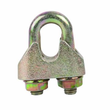 Galv.malle able wire rope clip din 1142