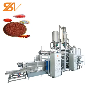 Twin Screw Floating Fish Food Extruder Machine - 1000kg/h Capacity
