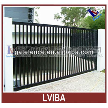 Modern aluminium front automatic sliding french doors