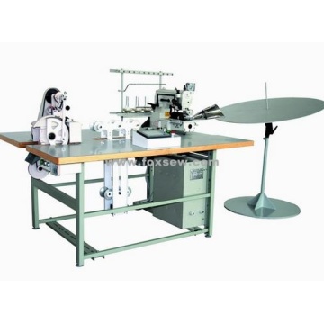 Matelassage et découpe de la poignée du matelas