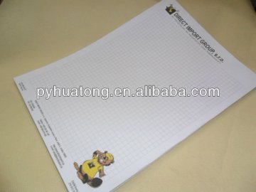 A4 lined writing paper/letter pad/letter head