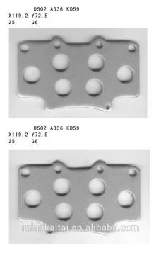 back plate for D502