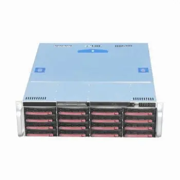 19-inch/650 x 440 x 133mm Standard Rack-mount Hot-swap Case with 16 Standard 3.5-inch HDD Bays