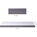 Tri-fold Gel Memory Foam Mattress